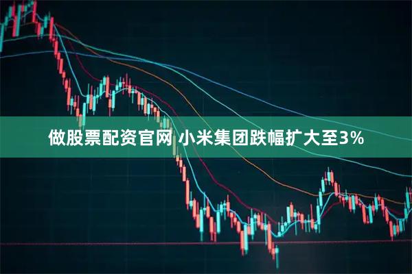做股票配资官网 小米集团跌幅扩大至3%